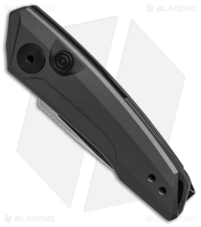 Kershaw Launch 9 Automatic Knife Drop Point Gray Aluminum (1.8" Stonewash) 4 Kershaw Launch 9 Automatic Knife Drop Point Gray Aluminum (1.8" Stonewash) - Image 2