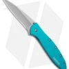 Kershaw Leek Assisted Opening Knife Teal (3" Bead Blast) 1660TEAL 1 Kershaw Leek Assisted Opening Knife Teal (3" Bead Blast) 1660TEAL -Blade HQ Kershaw Leek 1660teal BHQ 22700 jr