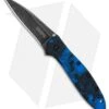 Kershaw Leek Spring Assisted Knife A/O Digital Blue (3" Black SW) 1660DBLU 2 Kershaw Leek Spring Assisted Knife A/O Digital Blue (3" Black SW) 1660DBLU -Blade HQ Kershaw Leek A O Digital Blue Blackwash KS1660DBLU BHQ 102811 jr