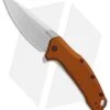 Kershaw Link Drop Point Knife Flat Dark Earth Aluminum (3.25" Stonewash) -Blade HQ Kershaw Link Drop Flat Dark Earth Aluminum SW BHQ 85194 er