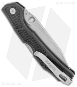Kershaw Cargo Lockback Folding Knife Black GFN (3.25" Stonewash) 2033 8 Kershaw Cargo Lockback Folding Knife Black GFN (3.25" Stonewash) 2033 -Blade HQ Kershaw Lock Back Black SW 8033 jr side