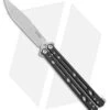 Kershaw Lucha Balisong Butterfly Knife Black (4.5" Stonewash) 5150BLK -Blade HQ Kershaw Lucha Balisong Butterfly Black SW BHQ 117073 jr