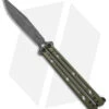 Kershaw Lucha Balisong Butterfly Knife OD Green (4.5" Blackwash) 5150ODBW -Blade HQ Kershaw Lucha Balisong Butterfly OD Green Blackwash 5150ODBW BHQ 117072 jr