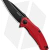 Kershaw Mini Natrix Sub-Frame Lock Knife Red G-10 (2.75" Black) 7006RDBLK -Blade HQ Kershaw Mini Natrix Sub FL Red G 10 Black KS7006RDBLK BHQ 92520 jr