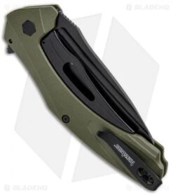 Kershaw Natrix XL Sub-Frame Lock Knife OD Green G-10 (3.75" Black) 7008OLBLK 8 Kershaw Natrix XL Sub-Frame Lock Knife OD Green G-10 (3.75" Black) 7008OLBLK -Blade HQ Kershaw Natri XL Sub FL OD Green G 10 Black 7008OLBLK BHQ 80571 jr side