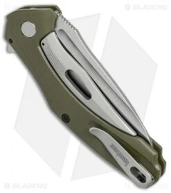 Kershaw Natrix A/O Sub-Frame Lock Knife OD Green G-10 (3.25" Stonewash) 7007OL 7 Kershaw Natrix A/O Sub-Frame Lock Knife OD Green G-10 (3.25" Stonewash) 7007OL -Blade HQ Kershaw Natrix AO OD Green G10 SW BHQ 79760 er side