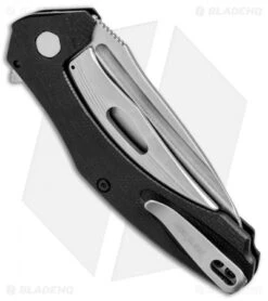 Kershaw Natrix A/O Sub-Frame Lock Knife Black G-10 (3.25" Stonewash) KS7007BK -Blade HQ Kershaw Natrix AO Sub Frame Black G 10 SW 7007 BHQ 52198 jr side
