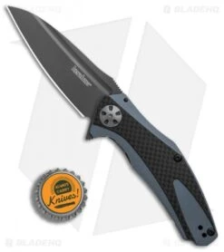 Kershaw Natrix Sub-Frame Lock Knife Blue G-10/Carbon Fiber (3.25" Gray) 7007CF 9 Kershaw Natrix Sub-Frame Lock Knife Blue G-10/Carbon Fiber (3.25" Gray) 7007CF -Blade HQ Kershaw Natrix Blue G10 CF Gray BHQ 80570 er bottlecap