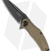 Kershaw Natrix Sub-Frame Lock A/O Knife Tan G-10 (3.25" Black Stonewash) -Blade HQ Kershaw Natrix FL AO Tan Black BHQ 119806 jr