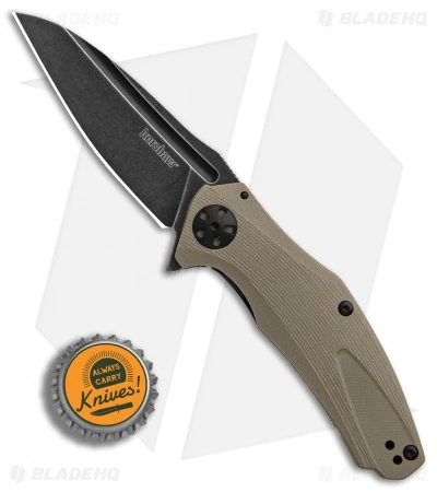 Kershaw Natrix Sub-Frame Lock Knife Tan G-10 (3.25" Black Stonewash) 7007TANBW 6 Kershaw Natrix Sub-Frame Lock Knife Tan G-10 (3.25" Black Stonewash) 7007TANBW - Image 4