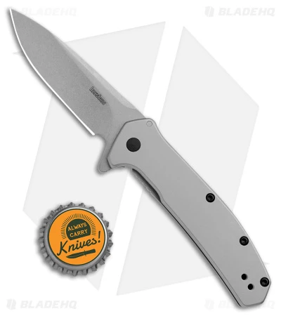 Kershaw Outcome Assisted Opening Knife Steel (3.1" Stonewash) 2044 6 Kershaw Outcome Assisted Opening Knife Steel (3.1" Stonewash) 2044 - Image 4