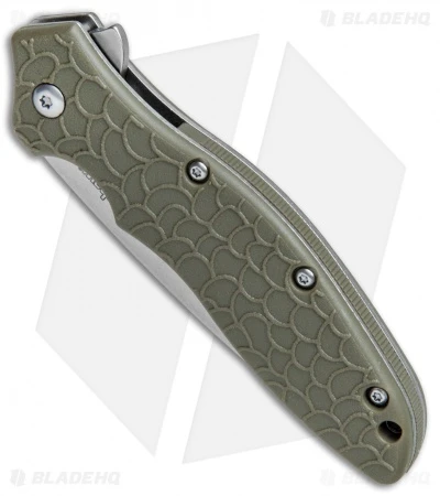 Kershaw Oso Sweet Assisted Opening Knife OD Green (3" Stonewash) 1830ODSW 4 Kershaw Oso Sweet Assisted Opening Knife OD Green (3" Stonewash) 1830ODSW - Image 2