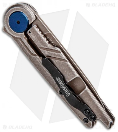 Kershaw Parsec Frame Lock Knife Brown PVD Stainless Steel (3" Brown SW) 2035 5 Kershaw Parsec Frame Lock Knife Brown PVD Stainless Steel (3" Brown SW) 2035 - Image 3