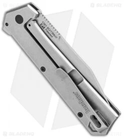 Kershaw Passage Assisted Opening Knife Stainless Steel (3.5" Stonewash) 8 Kershaw Passage Assisted Opening Knife Stainless Steel (3.5" Stonewash) -Blade HQ Kershaw Passage KS1361X BHQ 104004 jr side