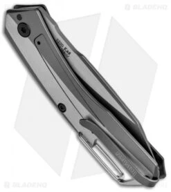 Kershaw Reverb Frame Lock Knife Carabiner Carbon Fiber/G-10 (2.5" Two-Tone) 1220 -Blade HQ Kershaw Reverb Carabiner CF G 10 TT 1220 BHQ 52167 jr side