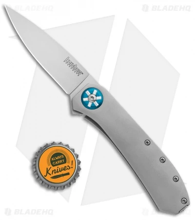 Kershaw Rexford Amplitude Frame Lock Knife Stainless Steel (3.12" Bead Blast) 6 Kershaw Rexford Amplitude Frame Lock Knife Stainless Steel (3.12" Bead Blast) - Image 4