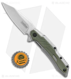 Kershaw Salvage Reverse Tanto Spring Assisted Knife Steel/GFN (2.9" SW) 1369 9 Kershaw Salvage Reverse Tanto Spring Assisted Knife Steel/GFN (2.9" SW) 1369 -Blade HQ Kershaw Salvage Reverse Tanto SA Steel Green GFN SW BHQ 139779 jr bottlecap
