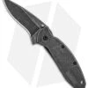 Kershaw Scallion Assisted Opening Knife Blackwash (2.25" Black) 1620FLBW -Blade HQ Kershaw Scallion Assisted Opening Knife Blackwash 2in Black BHQ 164958 td