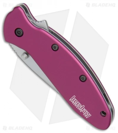 Kershaw Scallion Assisted Opening Knife Purple (2.25" Bead Blast) 1620PUR 5 Kershaw Scallion Assisted Opening Knife Purple (2.25" Bead Blast) 1620PUR - Image 3