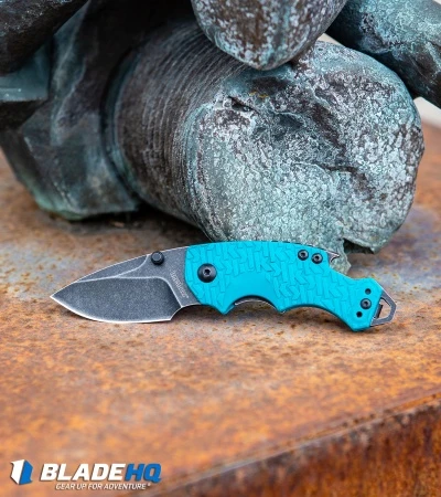 Kershaw Shuffle Liner Lock Knife Teal (2.375" BlackWash) 8700TEALBW 7 Kershaw Shuffle Liner Lock Knife Teal (2.375" BlackWash) 8700TEALBW - Image 5