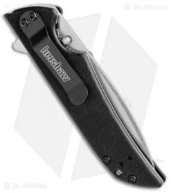 Kershaw Skyline Liner Lock Knife Black G-10 (3.125" Stonewash) 1760 -Blade HQ Kershaw Skyline Black SW 1760 BHQ 8520 jr side 2