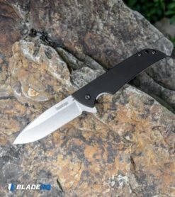 Kershaw Skyline Liner Lock Knife Black G-10 (3.125" Stonewash) 1760 -Blade HQ Kershaw Skyline Liner Lock Knife Black G 10 Stonewash 1760 BHQ 8520 kp rock web