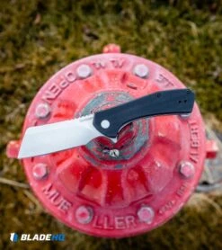 Kershaw Static Cleaver Liner Lock Knife Black G-10 (2.8" SW D2) -Blade HQ Kershaw Static Cleaver Liner Lock Knife Black G 10 Stonewash D2 BHQ 113581 kp h2o web