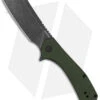 Kershaw Static Cleaver Liner Lock Knife Green Micarta (2.8" Black SW D2) 1 Kershaw Static Cleaver Liner Lock Knife Green Micarta (2.8" Black SW D2) -Blade HQ Kershaw Static Green Micarta D2 BHQ 140392 jr