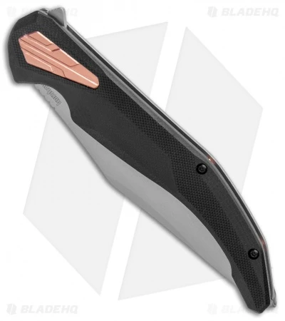 Kershaw Strata Frame Lock Knife Black G10 (4.5" Bead Blast) 4 Kershaw Strata Frame Lock Knife Black G10 (4.5" Bead Blast) - Image 2