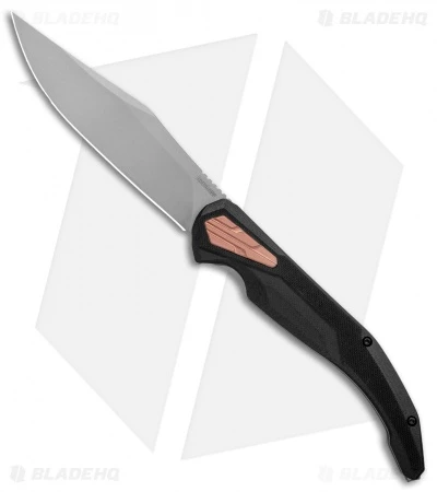 Kershaw Strata Frame Lock Knife Black G10 (4.5" Bead Blast) 3 Kershaw Strata Frame Lock Knife Black G10 (4.5" Bead Blast)