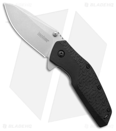 Kershaw Swerve Assisted Opening Knife Black (3" Stonewash) 3850 3 Kershaw Swerve Assisted Opening Knife Black (3" Stonewash) 3850