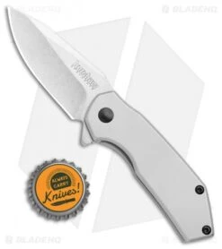 Kershaw Valve Frame Lock Knife Bead Blast Stainless Steel (2.25" Stonewash) 1375 9 Kershaw Valve Frame Lock Knife Bead Blast Stainless Steel (2.25" Stonewash) 1375 -Blade HQ Kershaw Valve FL BB SS SW 1375 BHQ 106041 jr bottlecap