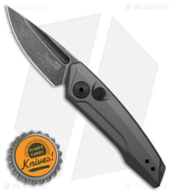 Kershaw Launch 9 Automatic Knife Drop Point Gray Aluminum (2" Black SW) 9 Kershaw Launch 9 Automatic Knife Drop Point Gray Aluminum (2" Black SW) -Blade HQ Kershaw launch 9 AK Drop Point Gray Aluminum 2in BSW BHQ 177025 td size