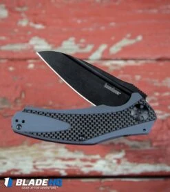 Kershaw Natrix XL Sub-Frame Lock Knife Blue G-10/CF (3.75" Black) 7008CFBLK 11 Kershaw Natrix XL Sub-Frame Lock Knife Blue G-10/CF (3.75" Black) 7008CFBLK -Blade HQ Natrix XL Sub Frame Lock Carbo BHQ92438 kp red paint wood web