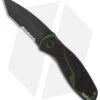 Kershaw Blur Tanto Assisted Opening Knife Green (3.375" Black Serr) 1670BGTST 1 Kershaw Blur Tanto Assisted Opening Knife Green (3.375" Black Serr) 1670BGTST -Blade HQ kershaw 1670bgtst blur tanto blk grn smoke serrated