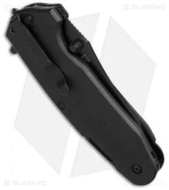 Kershaw Funxion Lightweight Assisted Opening Knife (3" Black Serr) 8100 7 Kershaw Funxion Lightweight Assisted Opening Knife (3" Black Serr) 8100 -Blade HQ kershaw 8100 funxion emt side