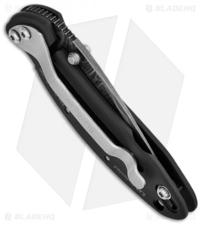 Kershaw Chive Assisted Opening Knife Black (1.94" Damascus) 1600DAMBK 5 Kershaw Chive Assisted Opening Knife Black (1.94" Damascus) 1600DAMBK - Image 3