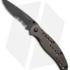 Kershaw Vapor II Frame Lock Knife Black SS (3.5" Black Serr) 2 Kershaw Vapor II Frame Lock Knife Black SS (3.5" Black Serr) -Blade HQ kershaw black vapor ii 1650blkst BHQ 2477 dl