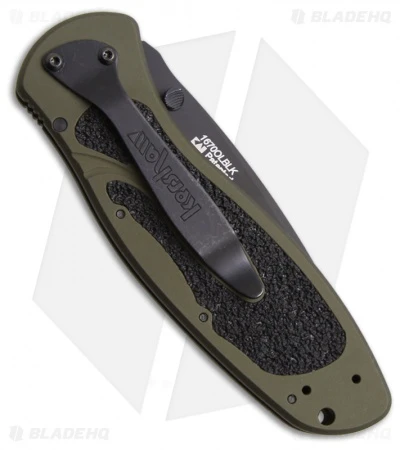 Kershaw Blur Assisted Opening Knife Olive (3.375" Black) 1670OLBLK 4 Kershaw Blur Assisted Opening Knife Olive (3.375" Black) 1670OLBLK - Image 2
