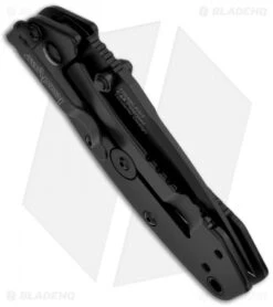 Kershaw Cryo Assisted Opening Knife Black (2.75" Black) 1555BLK -Blade HQ kershaw cryo 1555blk side 1