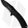 Kershaw Cryo Assisted Opening Knife (2.75" Black Serr) 1555BLKST 1 Kershaw Cryo Assisted Opening Knife (2.75" Black Serr) 1555BLKST -Blade HQ kershaw cryo 1555blkst serr