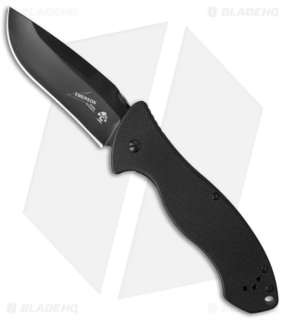 Kershaw Emerson CQC-9K Liner Lock Knife Black G-10 (3.5" Black) 6045BLK 3 Kershaw Emerson CQC-9K Liner Lock Knife Black G-10 (3.5" Black) 6045BLK
