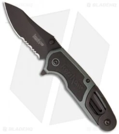 Kershaw Funxion EMT Assisted Opening Knife (3" Black Serr) 8100GRYST