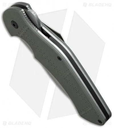 Kershaw Junkyard Dog II Liner Lock Knife Gray G-10 (3.75" Bead Blast) 1725 4 Kershaw Junkyard Dog II Liner Lock Knife Gray G-10 (3.75" Bead Blast) 1725 - Image 2