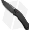 Kershaw Launch 1 Automatic Knife Black Aluminum (3.4" BlackWash) 7100BW -Blade HQ kershaw launch 1 blackwash 7100BW BHQ 27374 jr