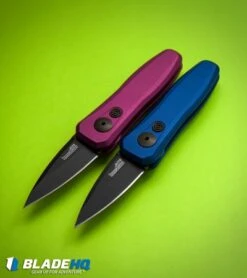 Kershaw Launch 4 CA Legal Automatic Knife Blue (1.9" Black) 7500BLUBLK -Blade HQ kershaw launch 4 purple 7500purblk BHQ 37821 blue 7500blublk BHQ 37820 dl