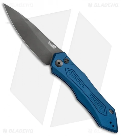 Kershaw Launch 6 Automatic Knife Blue Aluminum (3.75" Black) 7800BLUBLK 3 Kershaw Launch 6 Automatic Knife Blue Aluminum (3.75" Black) 7800BLUBLK
