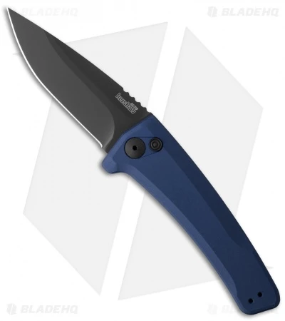 Kershaw Launch 3 Automatic Knife Blue Aluminum (3.4" Black) 3 Kershaw Launch 3 Automatic Knife Blue Aluminum (3.4" Black)