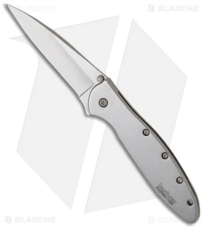 Kershaw Leek Assisted Opening Knife Polished (3" Polish) 1660SS 3 Kershaw Leek Assisted Opening Knife Polished (3" Polish) 1660SS