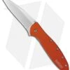 Kershaw Leek Assisted Opening Knife Orange (3" Bead Blast) 1660OR -Blade HQ kershaw leek orange bhq 14809 jr